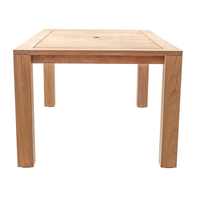 POVL Outdoor Foundation 97&quot; 8-Seat Teak Dining Set with Menlo Chairs