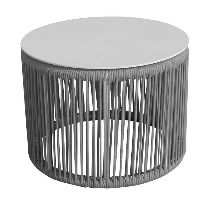 Source Furniture Skye 20" Aluminum Round Side Table