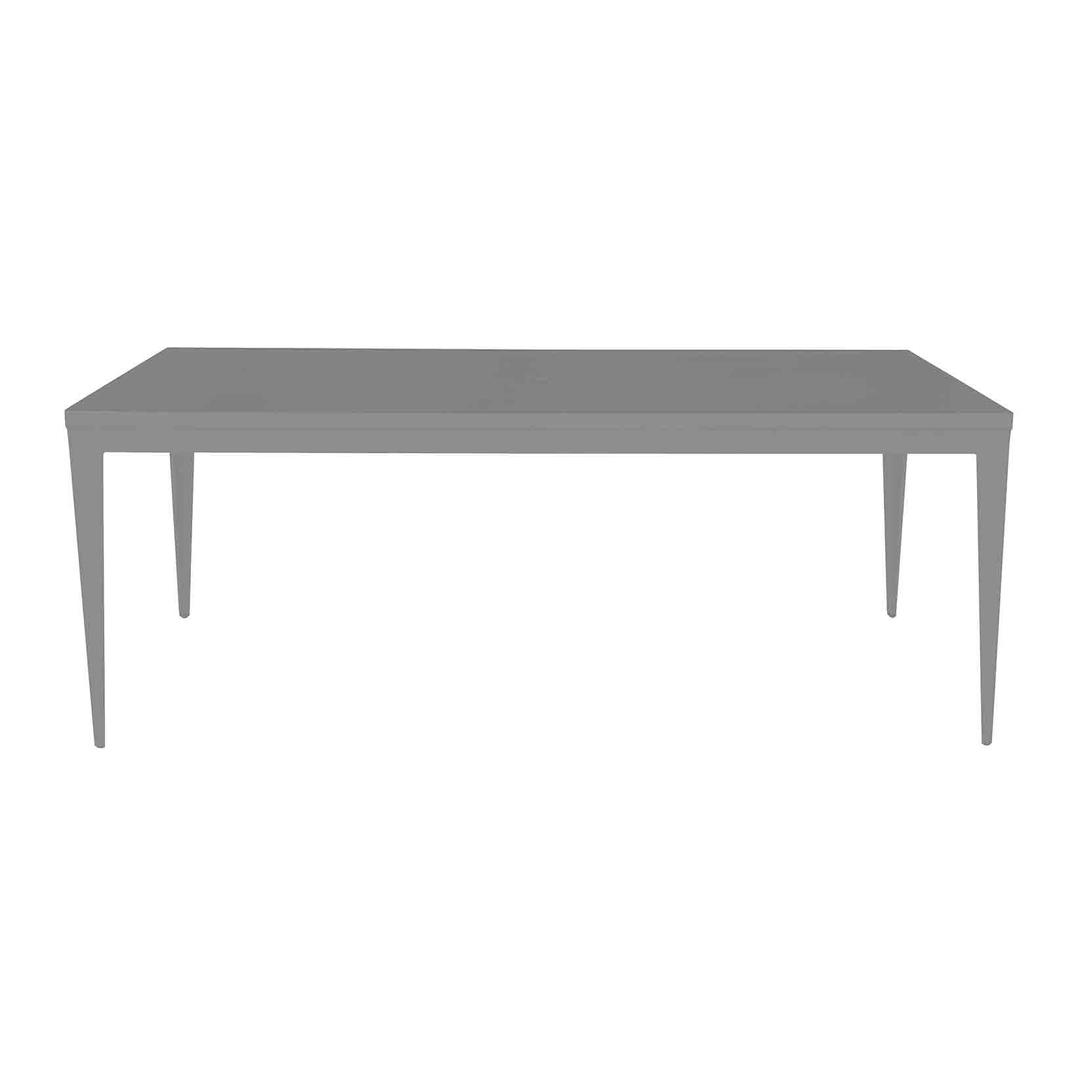 Source Furniture South Beach 96" Aluminum Rectangular Dining Table