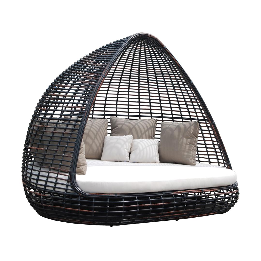 Skyline Design Shade Woven Outdoor Daybed