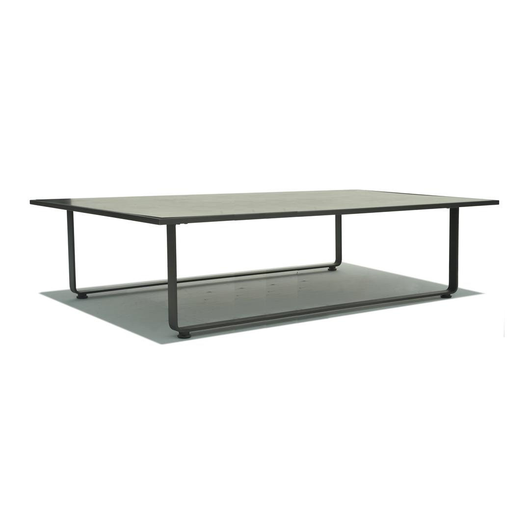 Skyline Design Horizon/Milano 47" Aluminum Rectangular Coffee Table
