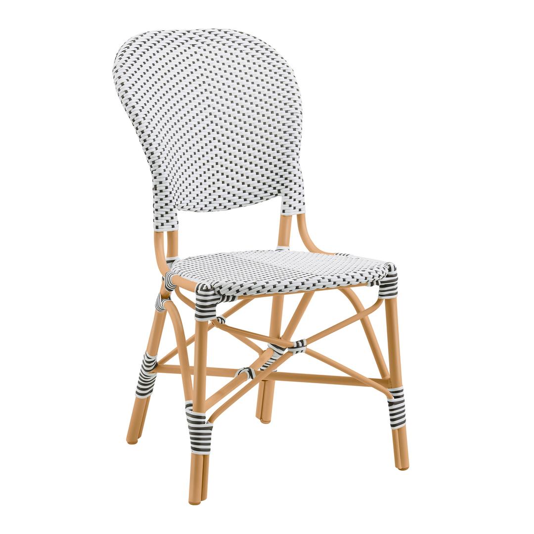 Sika Design Alu Affaire Isabell Stacking AluRattan Dining Side Chair