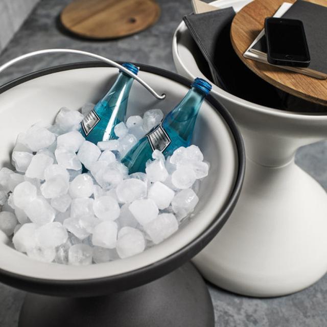 Gloster Bells Side Table with Ice Bucket Insert
