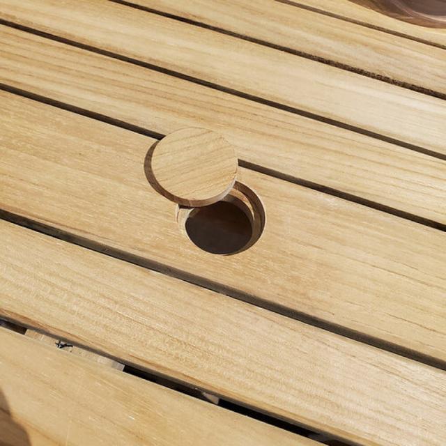 Kingsley Bate 55&quot; Round Chat Table