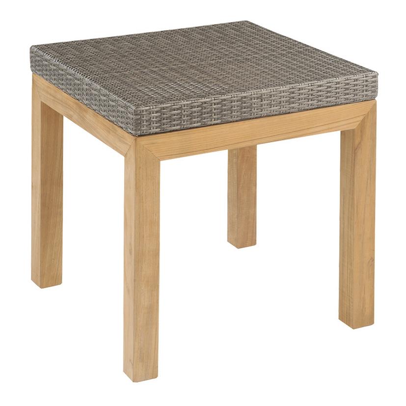 Kingsley Bate Azores 18" Woven Square Side Table