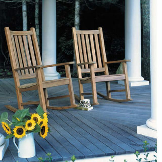 Kingsley Bate Charleston Teak Rocking Chair