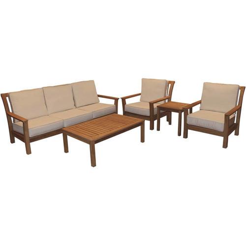 Kingsley Bate Classic/Chelsea 5-Piece Conversational Outdoor Lounging Set