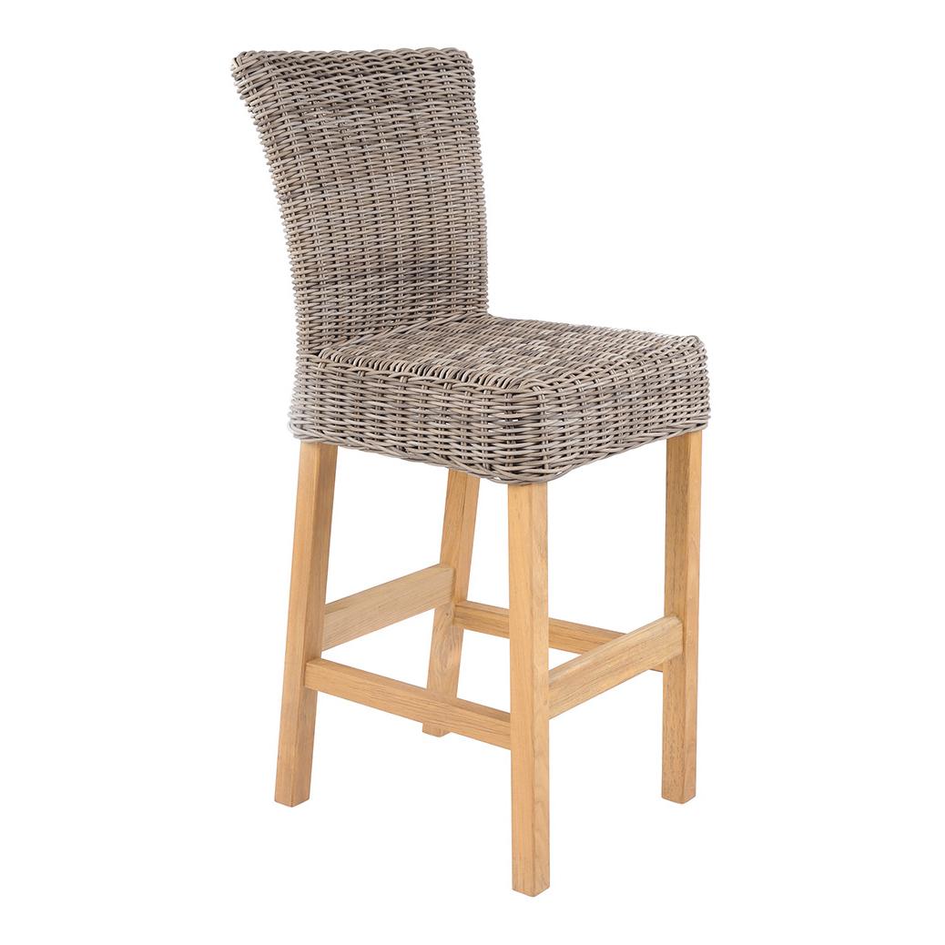 Kingsley Bate Sag Harbor Woven Bar Side Chair