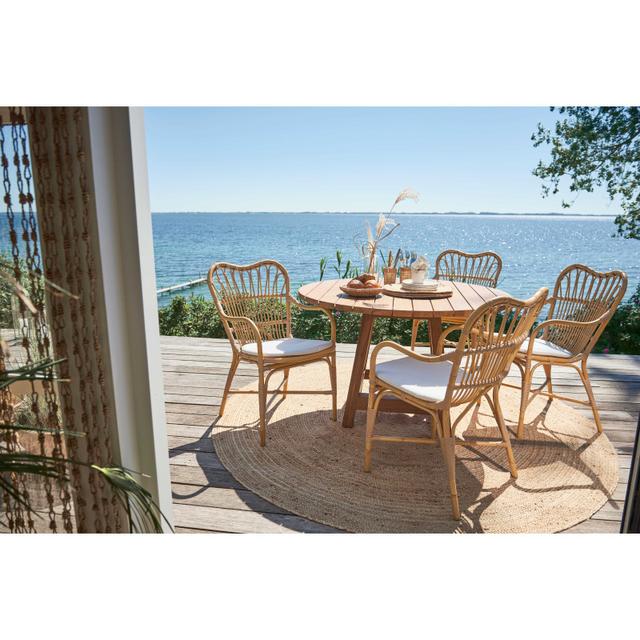 Sika Design Margret 4-Seat Round Dining Set