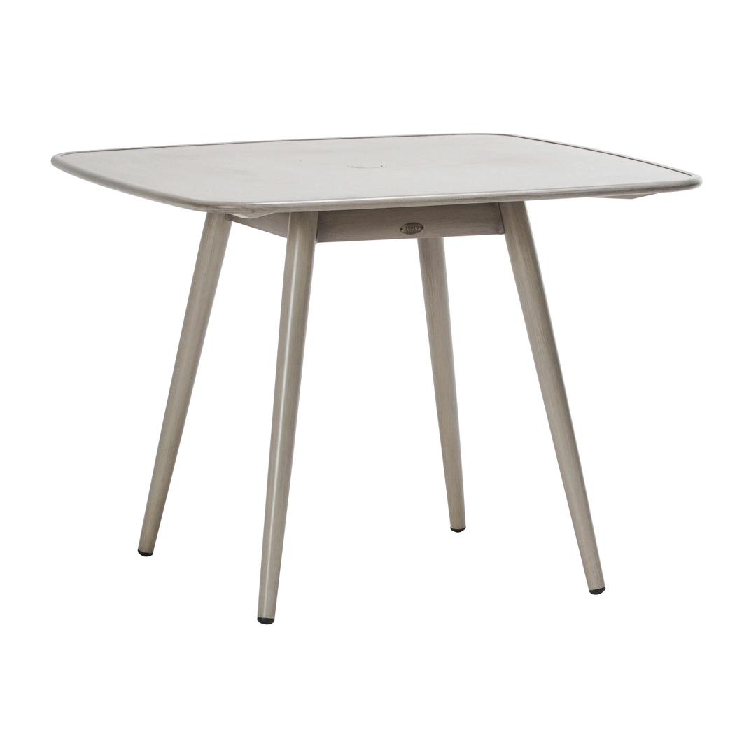 Ratana Alinea 39" Aluminum Square Dining Table