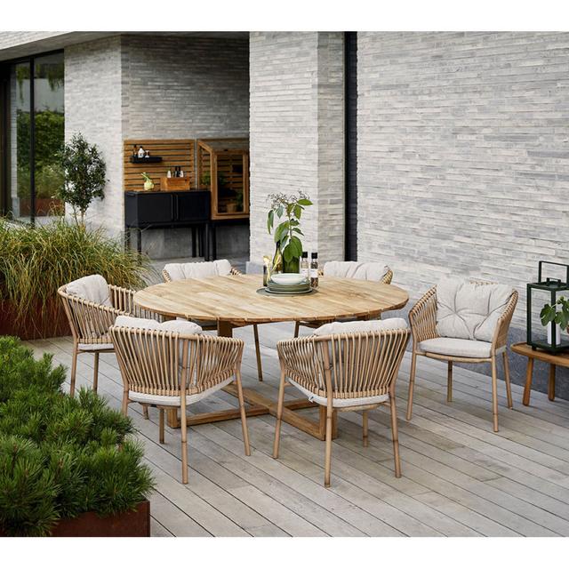 Cane-line Ocean Weave 6-Seat Dining Set