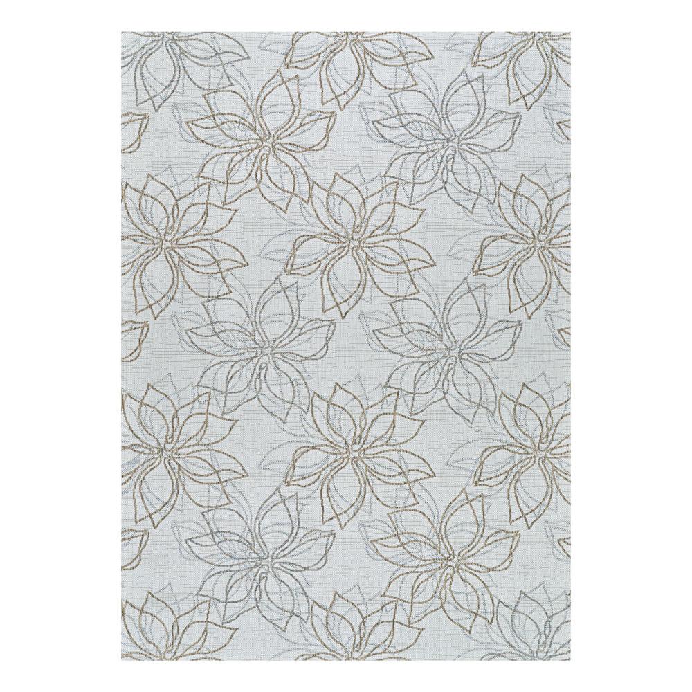 Couristan Charm Botanical Sand/Twig Indoor/Outdoor Rug