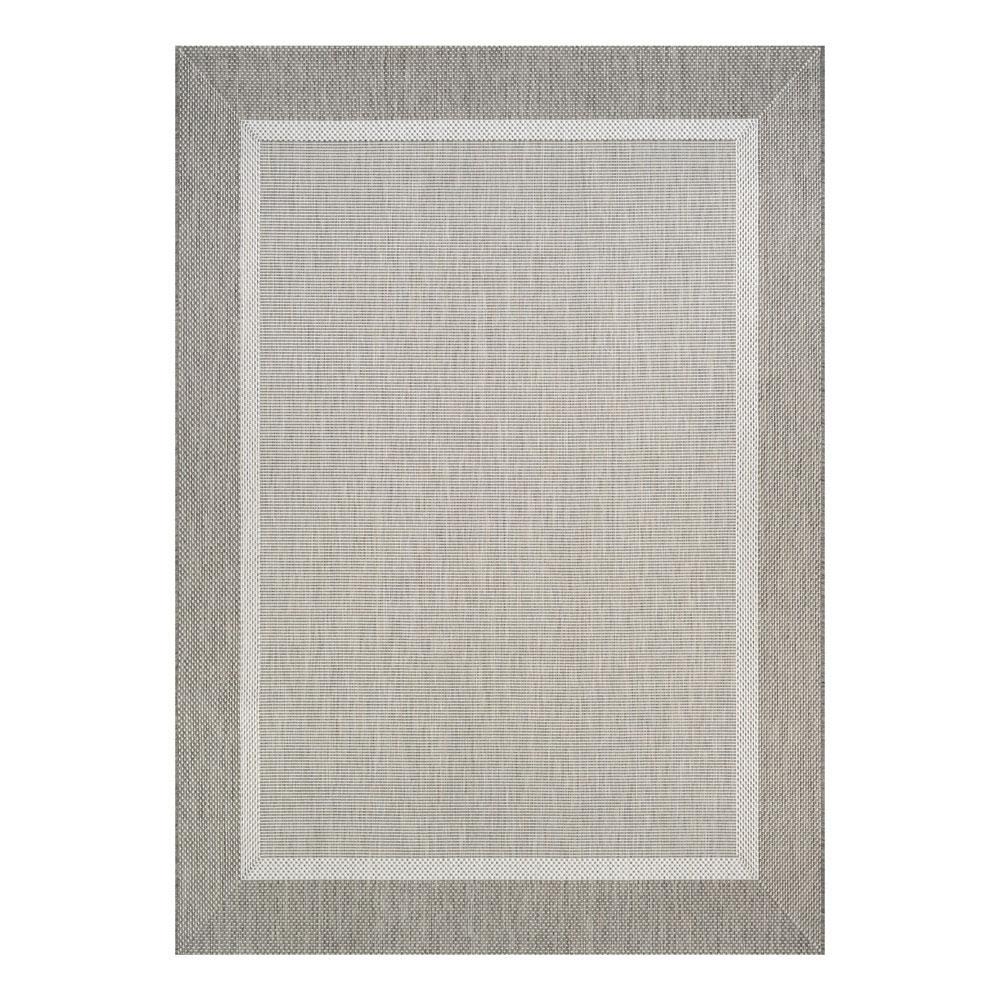 Couristan Recife Stria Texture Champagne/Taupe Indoor/Outdoor Rug