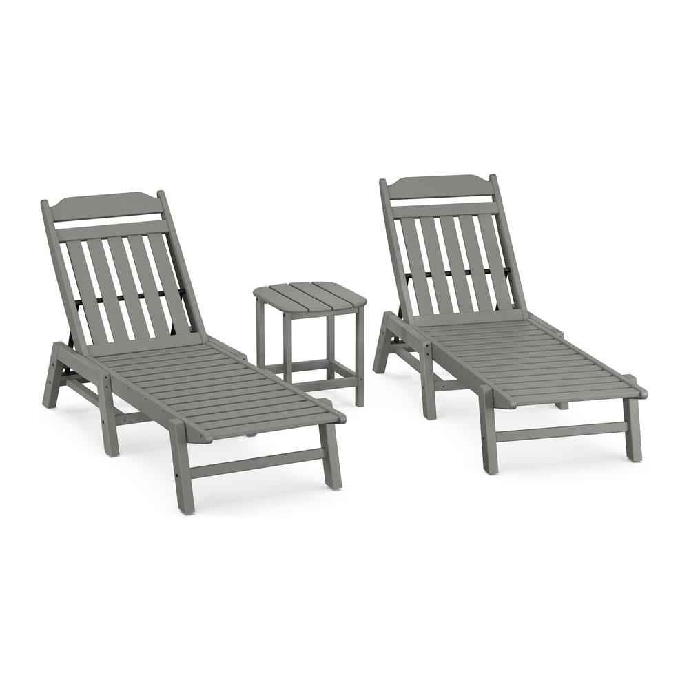 Polywood Country Living 3-Piece Chaise Set