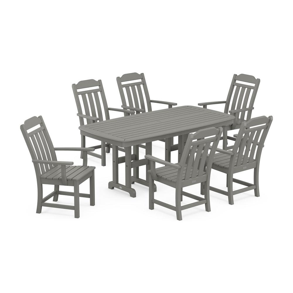 Polywood Country Living Arm Chair 7-Piece Dining Set