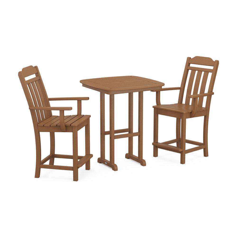Polywood Country Living 3-Piece Counter Set
