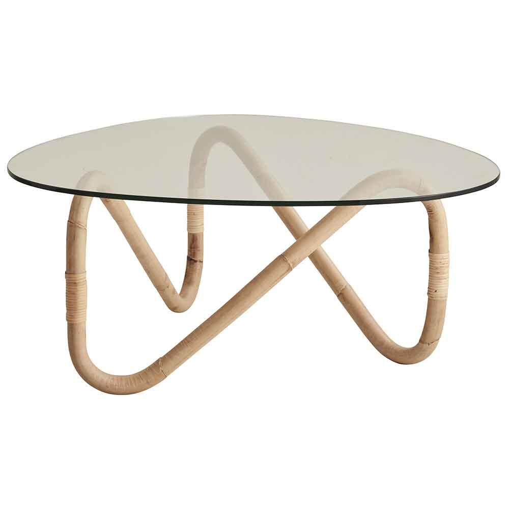 Cane-line Wave 30" Aluminum Rounded Coffee Table
