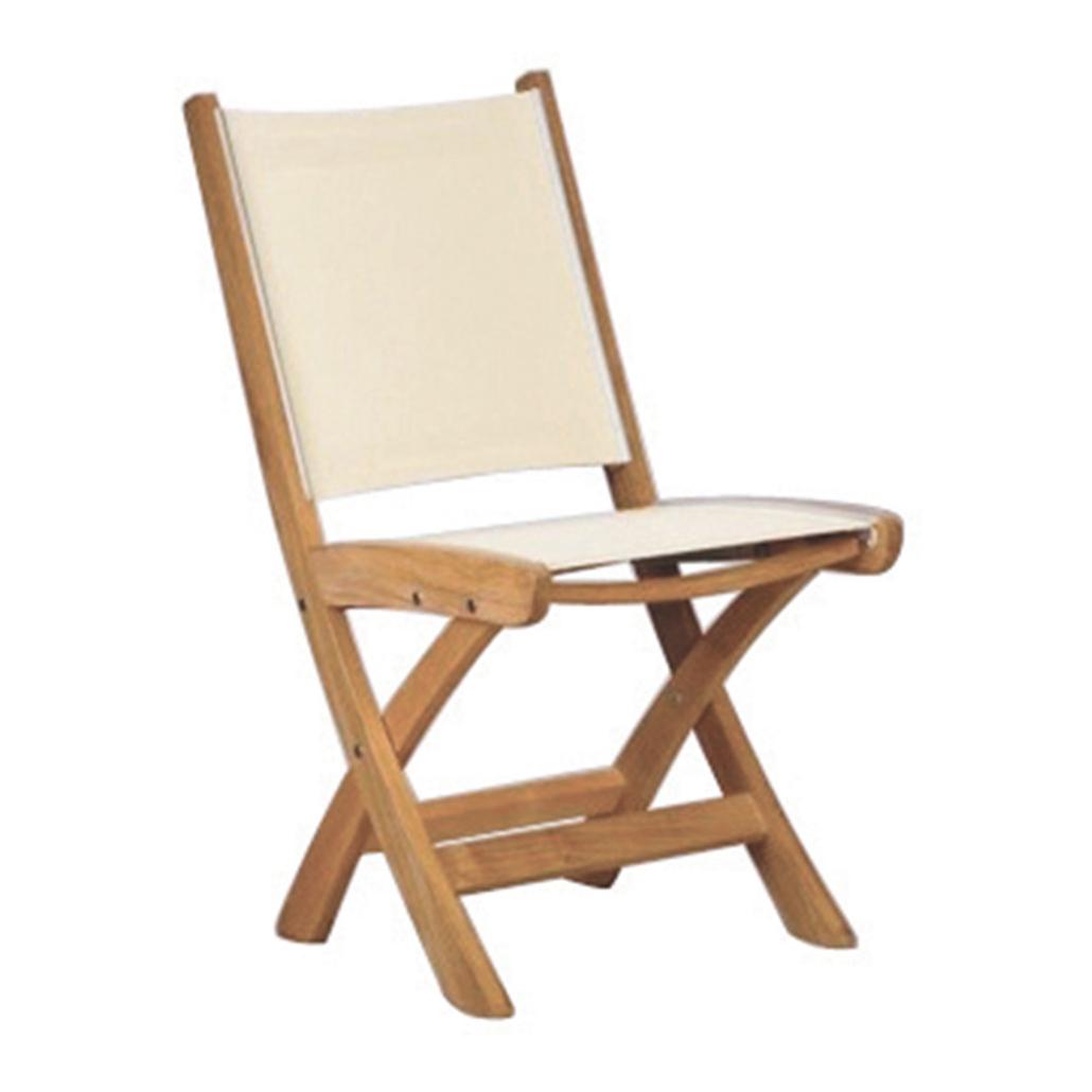 Kingsley Bate St. Tropez Folding Sling Dining Side Chair