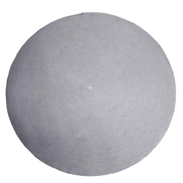 Cane-line Circle Light Grey Round Indoor/Outdoor Rug
