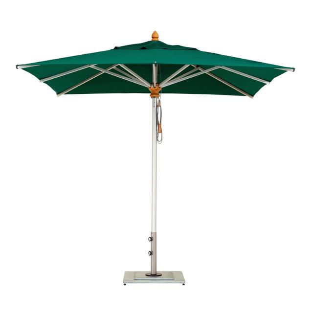 Woodline Shade Solutions Bravura 11.5' Square Market Umbrella