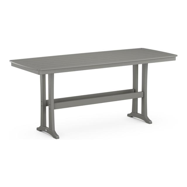 Polywood Nautical Trestle 39” x 97” Bar Table