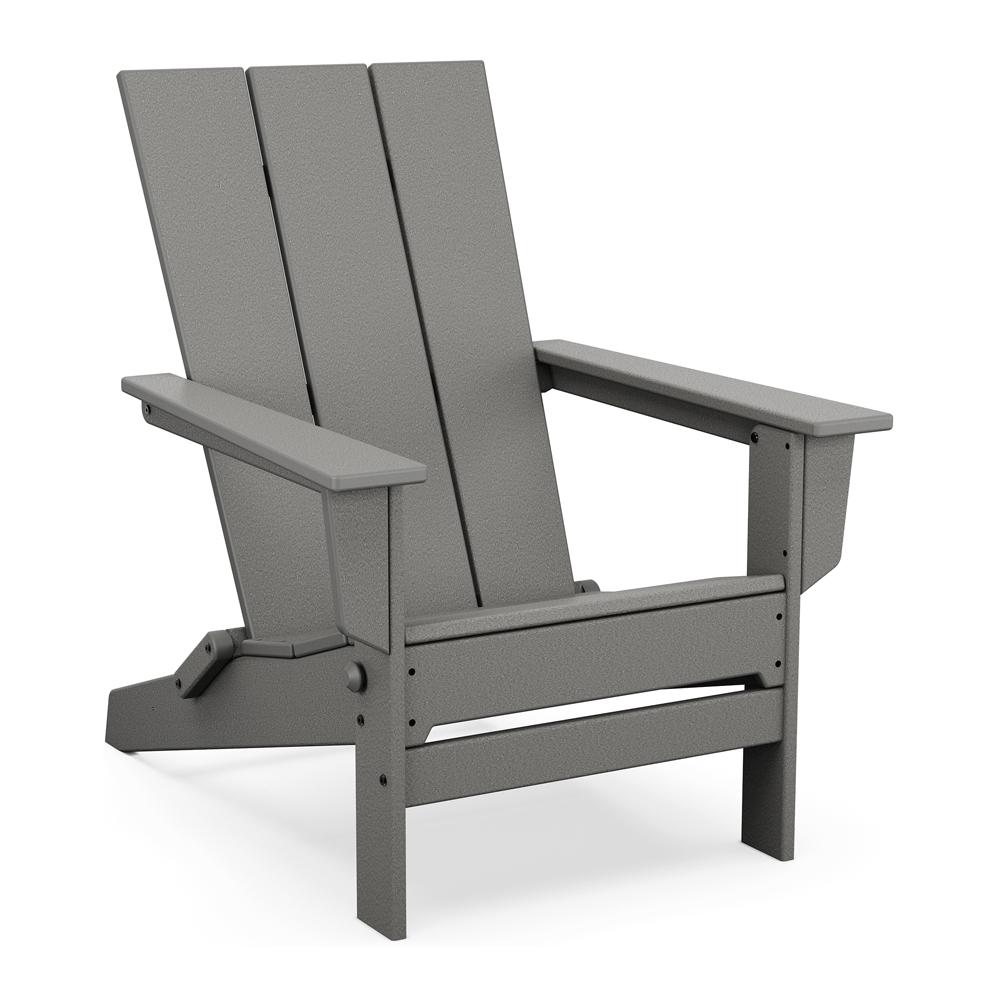 Polywood Modern Studio Folding Adirondack Chair