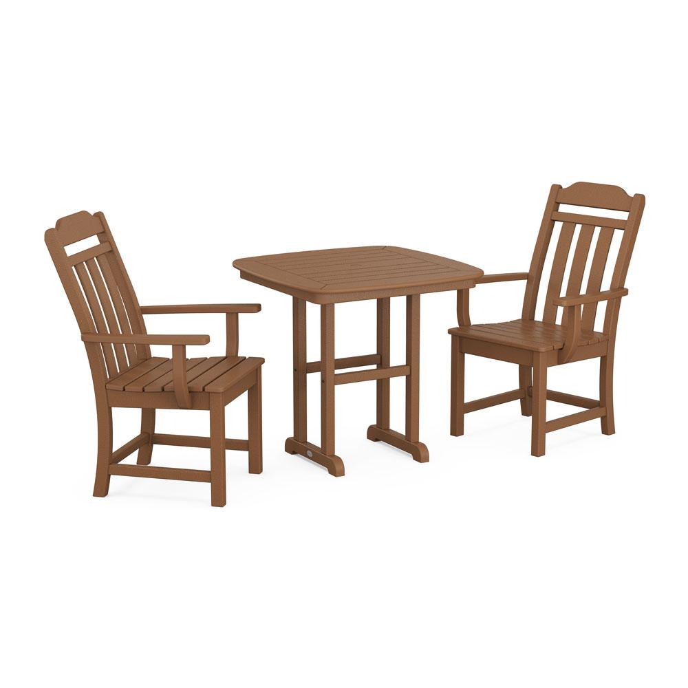 Polywood Country Living 3-Piece Dining Set
