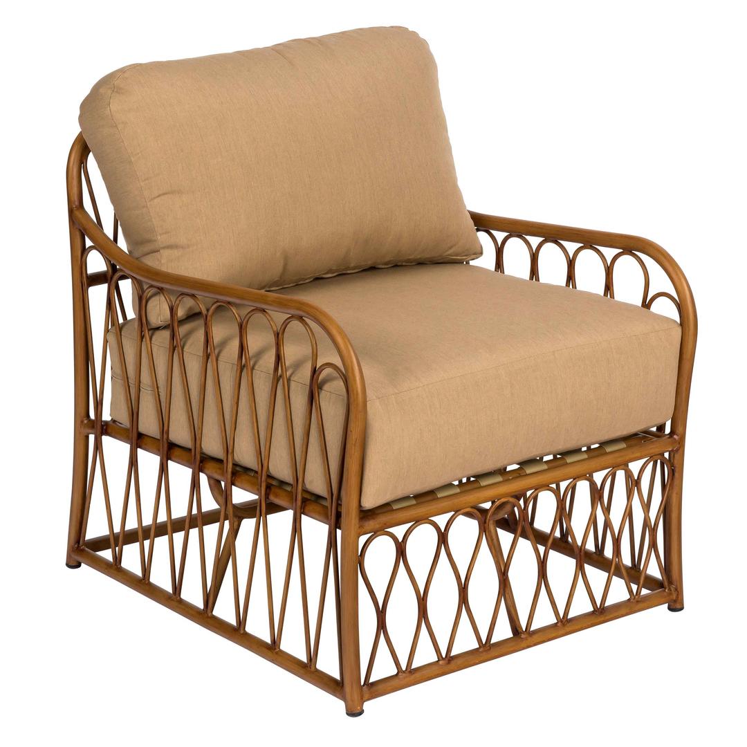 Woodard Cane Aluminum Lounge Chair