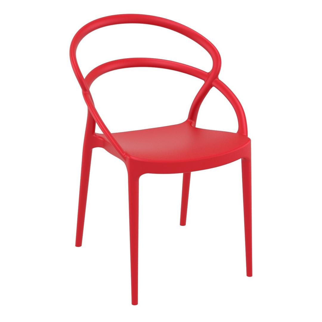 Compamia Pia Stacking Resin Dining Side Chair - Set of 2