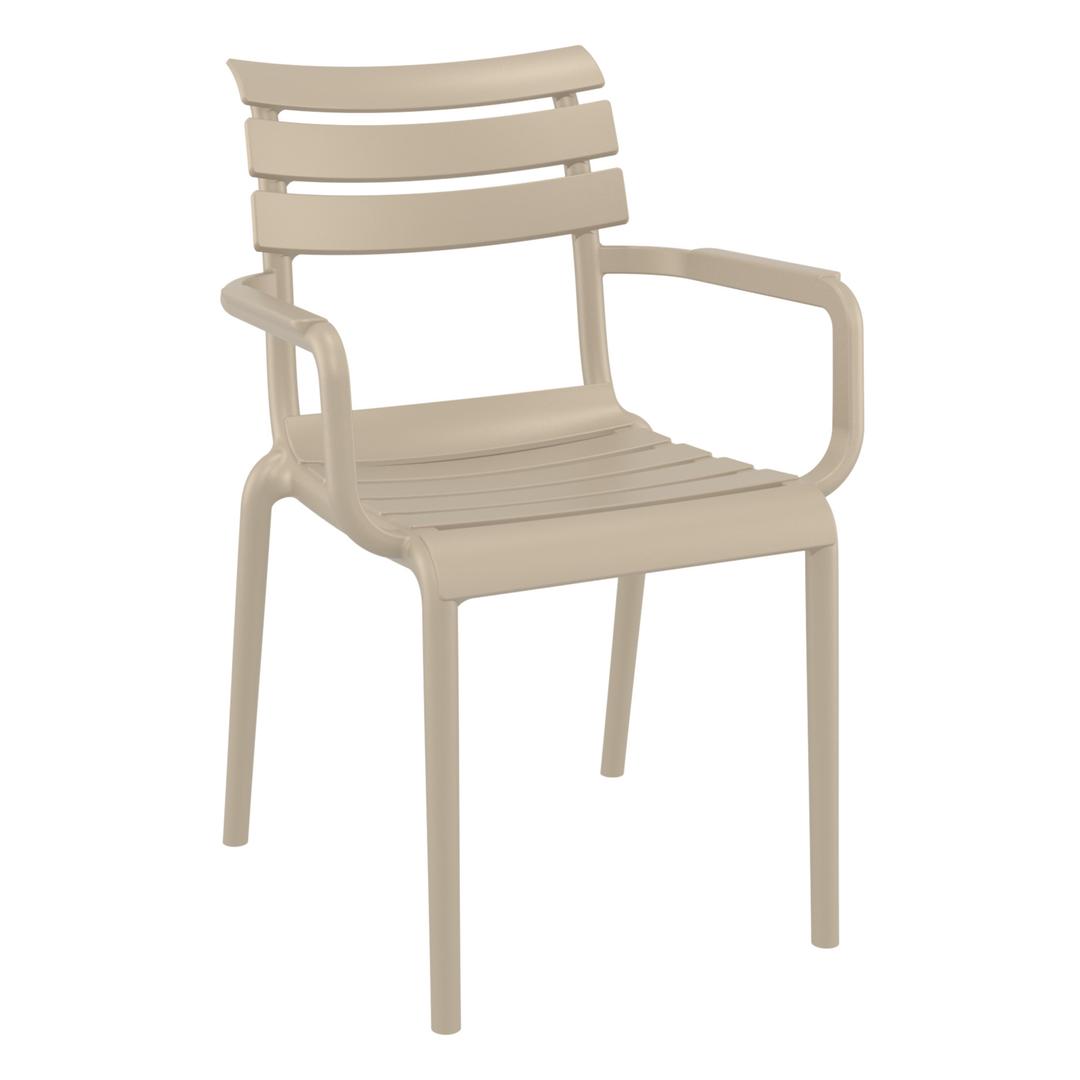 Compamia Paris Stacking Resin Dining Armchair - Set of 2