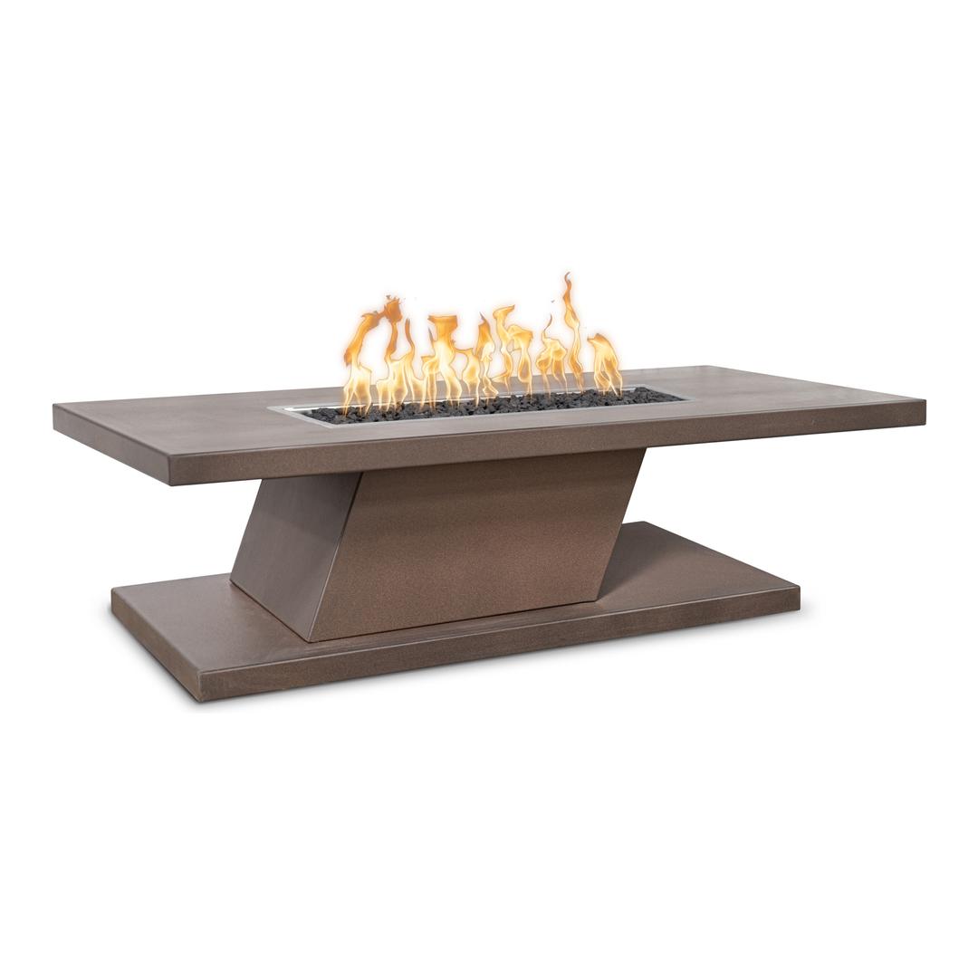 The Outdoor Plus Imperial 72" Rectangular Steel Gas Fire Pit