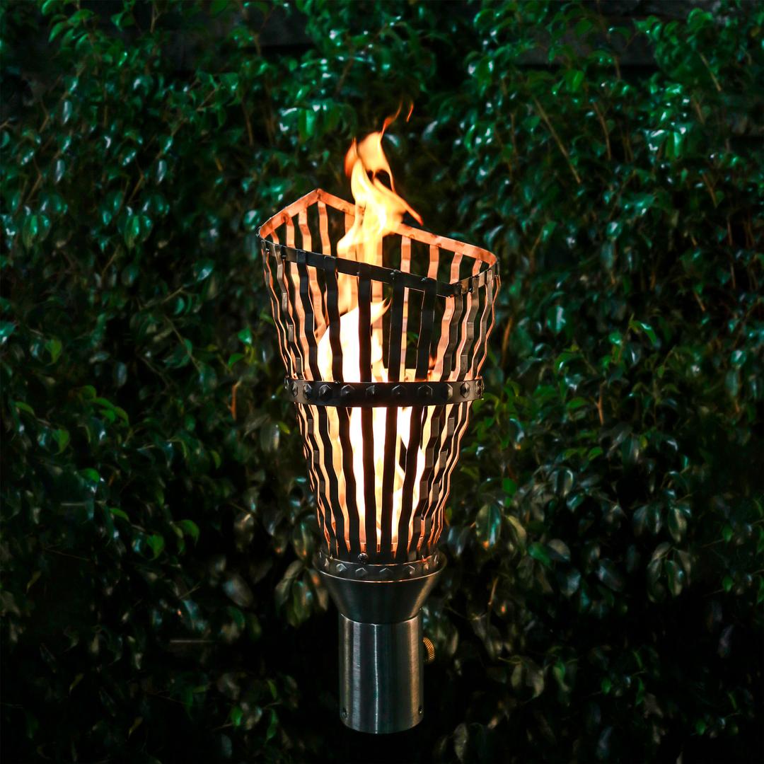 The Outdoor Plus Roman Torch with Original TOP Torch Base