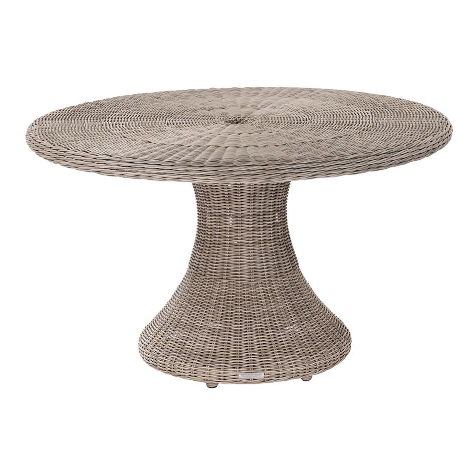 Kingsley Bate Sag Harbor 52" Woven Round Dining Table