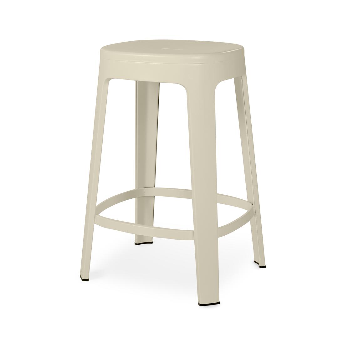 RS Barcelona Ombra Backless Steel Counter Stool