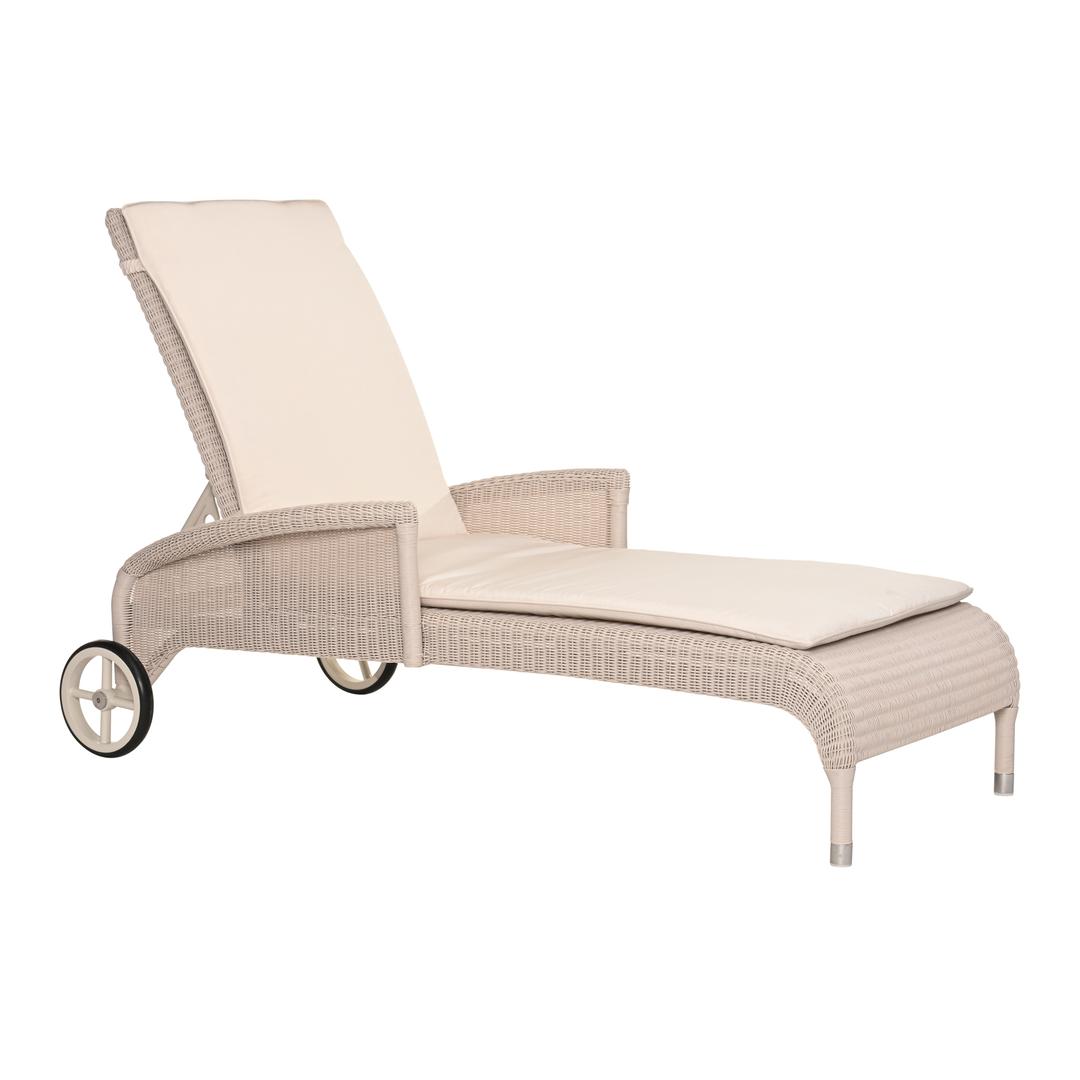 Vincent Sheppard Safi Woven Chaise Lounge with Arms