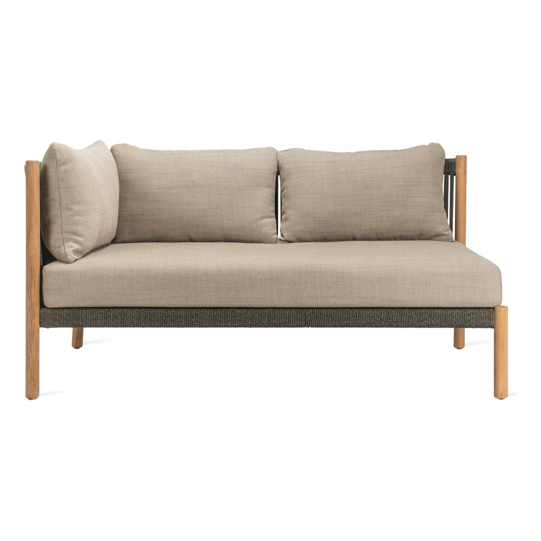 Vincent Sheppard Lento Rope Right-Facing Modular Sofa Corner Outdoor Sectional Unit