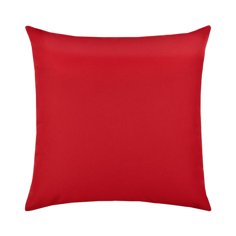 Elaine Smith 22" x 22" Canvas Logo Red Essentials 22" Sunbrella Outdoor Pillow