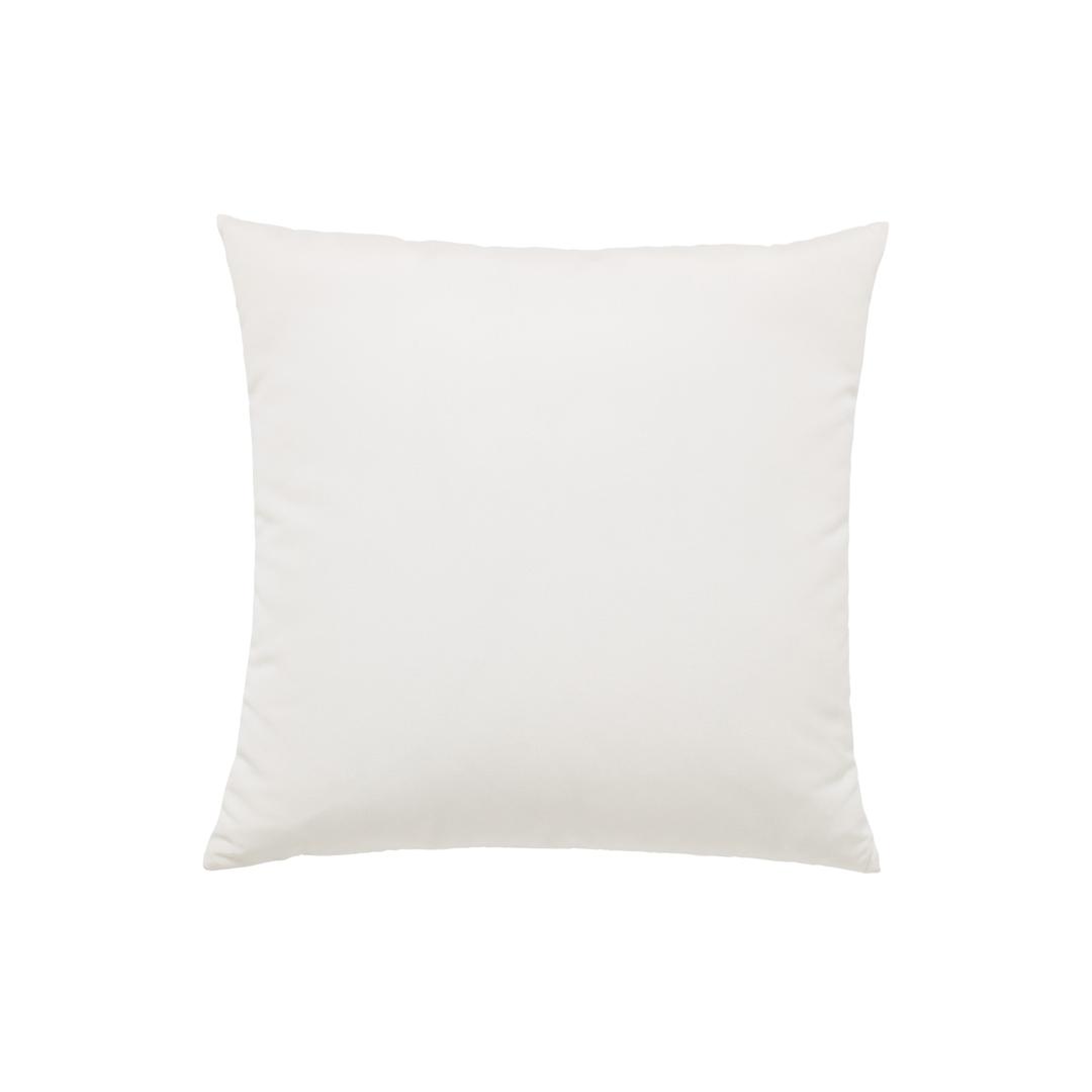 Elaine Smith 17" x 17" Canvas White Essentials 17" Sunbrella Outdoor Pillow