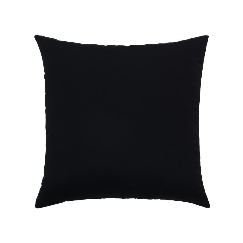 Elaine Smith 20" x 20" Canvas Black Essentials 20" Sunbrella Outdoor Pillow