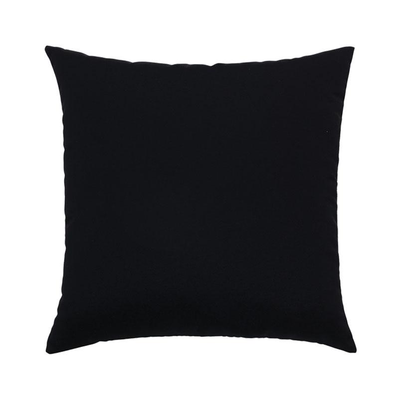 Elaine Smith 22" x 22" Canvas Black Essentials 22" Sunbrella Outdoor Pillow