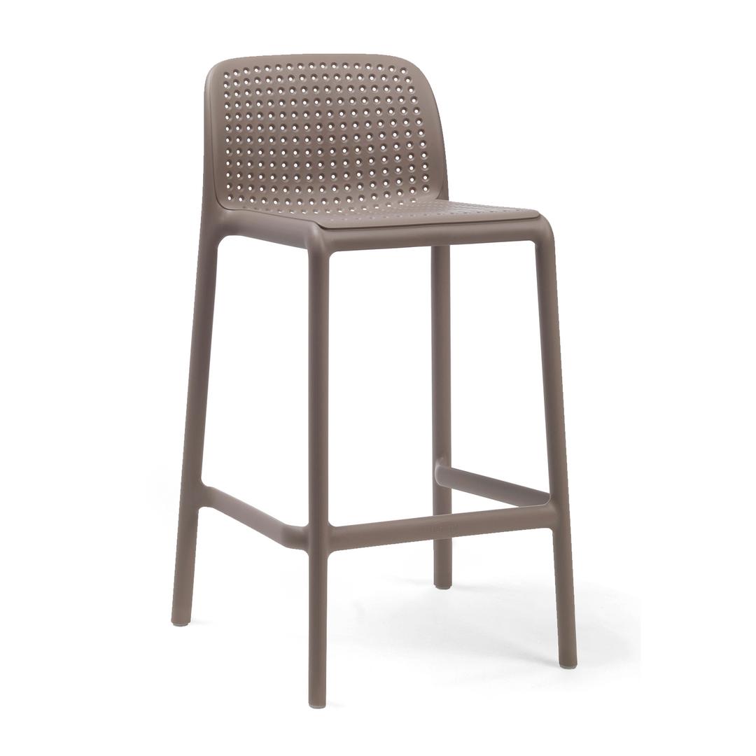 Nardi Lido Mini Stacking Resin Bar Side Chair - Set of 4