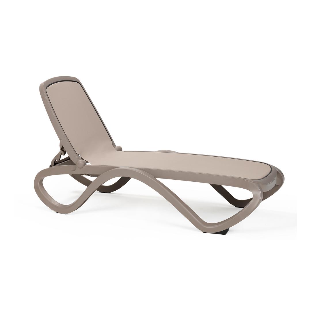 Nardi Omega Stacking Sling Chaise Lounge - Set of 2