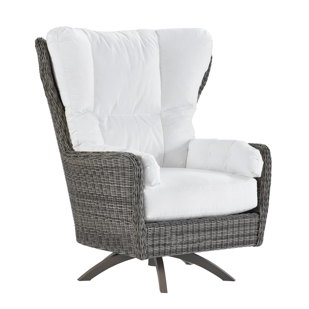 Lane Venture Cocoon Woven High Back Swivel Lounge Chair