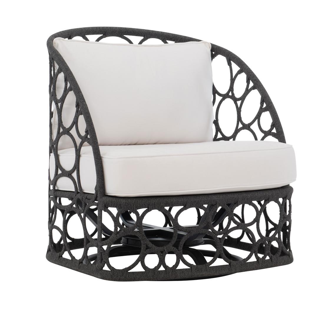 Bernhardt Exteriors Bali Rope Swivel Lounge Chair