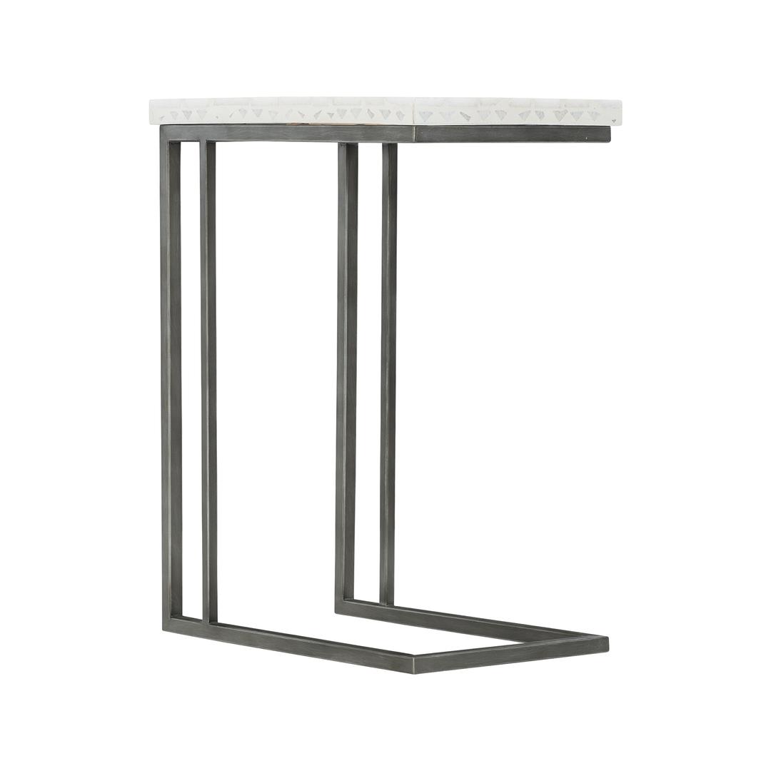 Bernhardt Exteriors Sausalito 20" Terrazzo Cantilevered Side Table