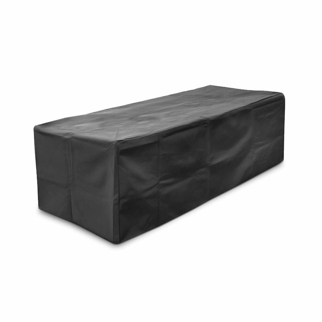 The Outdoor Plus 108" X 28" & 24" Height Rectangular Fire Pit Protective Cover