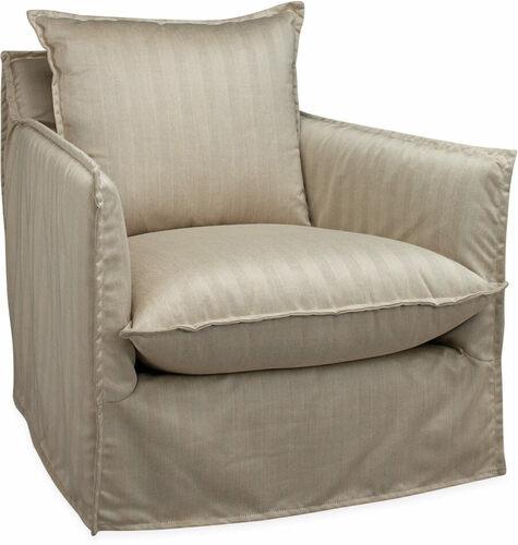 Lee Industries Agave Upholstered Swivel Lounge Chair