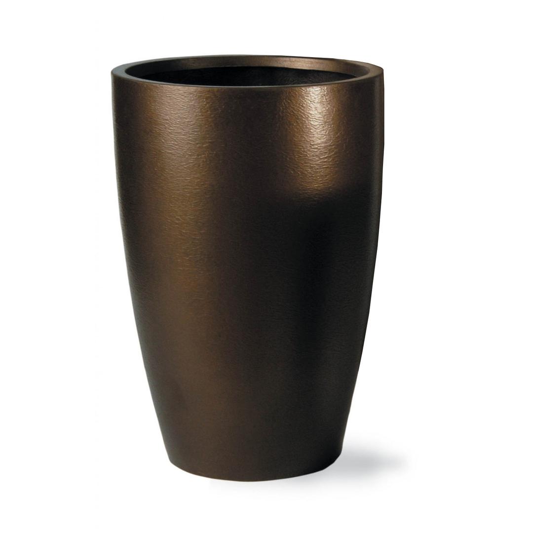 Capital Garden Geo Vase 21" Round Fiberglass Planter Pot