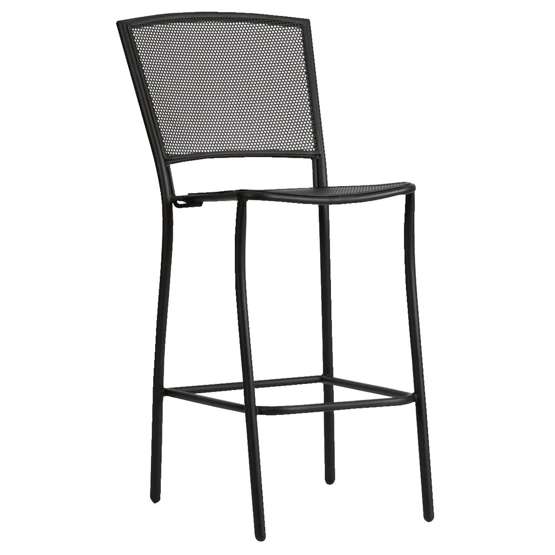 Woodard Cafe Series Albion Iron Bar Chair