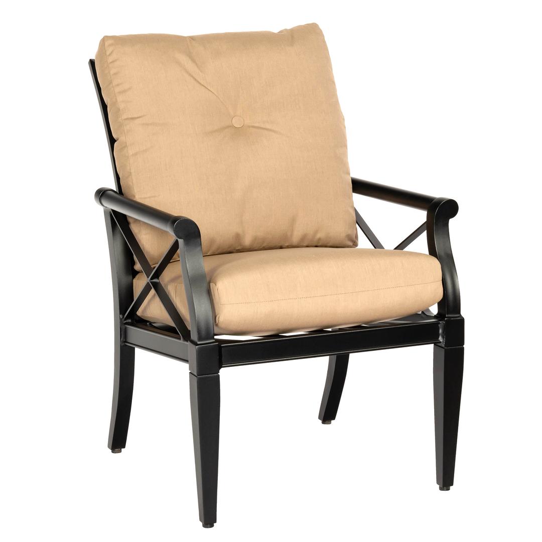 Woodard Andover Aluminum Dining Armchair